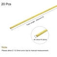 thumbnail image 2 of Unique Bargains Brass Rod,Brass Solid Round Rod 1.8mm x 200mm Lathe Bar Stock 20pack, 2 of 4
