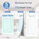 thumbnail image 5 of 5 Pack Guest Check Books, Server Note Pads for Restaurant, Green Waiter Checkbook, Restaurant Order Pad 50 Sheets/Pack, 5 of 5