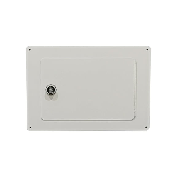 Wall safe with mechanical code lock key-less