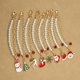 thumbnail image 3 of JETSHARK regalos de Navidad joyería pulsera de perlas Santa Claus copo de nieve alce árbol de Navidad calcetín pulsera pulsera de Navidad, 3 of 4