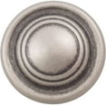 thumbnail image 3 of Charlotte Cabinet/Bi-Fold Door Knob, 1-3/4 Inches, Weathered Nickel by Stone Harbor Hardware, 3 of 4