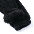 thumbnail image 5 of Coerni Kids Girls Winter Coat Faux Fu𝐫 Fleece Jacket Cute Ear Hooded Coat Thick Warm Fuzzy Bunny Jacket Windproof Outerwear, 5 of 9