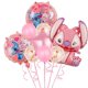 thumbnail image 1 of Disney-Juego de globos de aluminio para fiesta temática de Lilo & Stitch, decoración de fiesta de cumpleaños para niños y niñas, regalo de juguete, 1 of 4