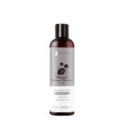 kin kind Natural Dog Shampoo with Activated Charcoal - Whitening, Deep Clean, Removes Odors - Patchouli Scent - 12 fl oz
