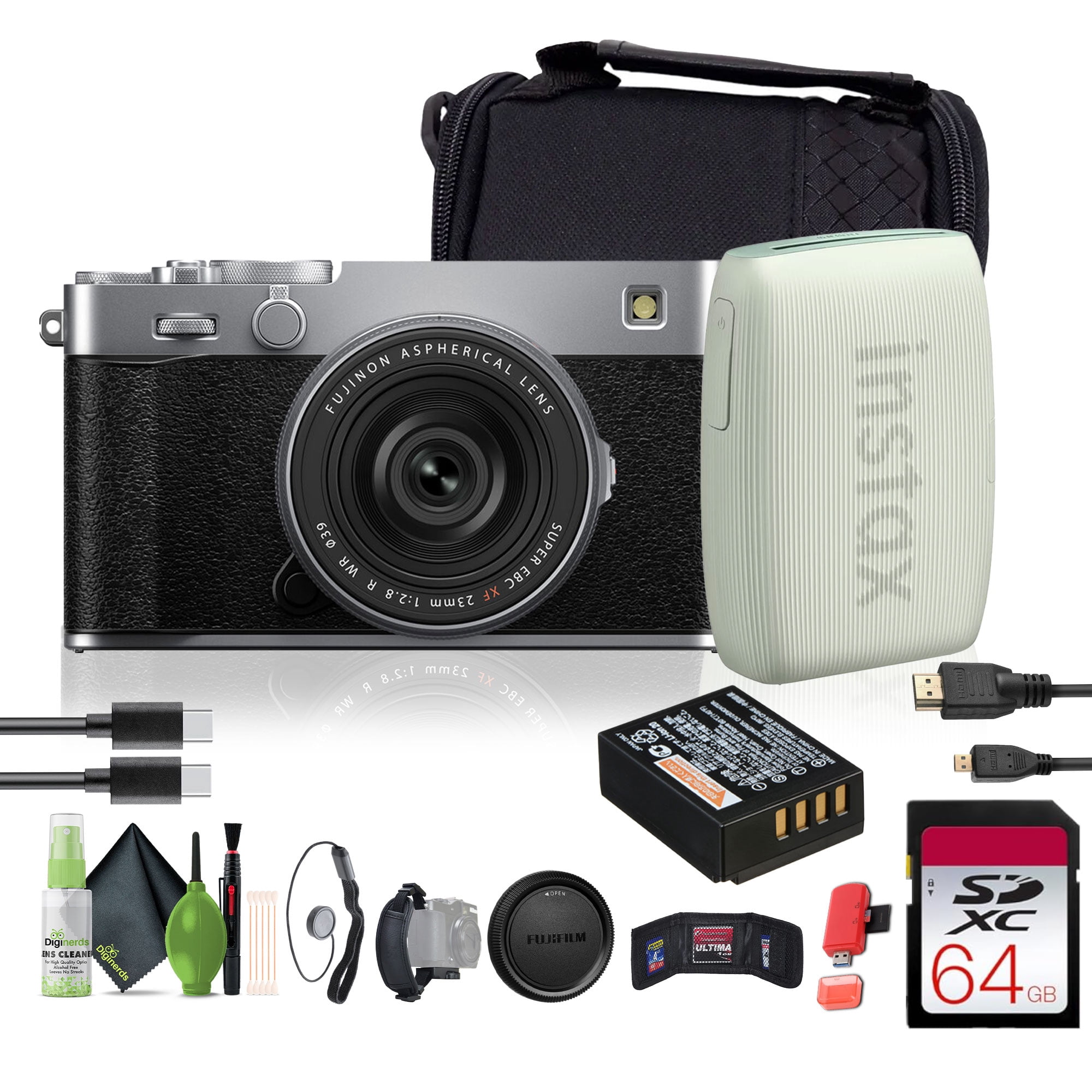 FUJIFILM X-E5 Mirrorless Digital Camera with XF 23mm f/2.8 Lens