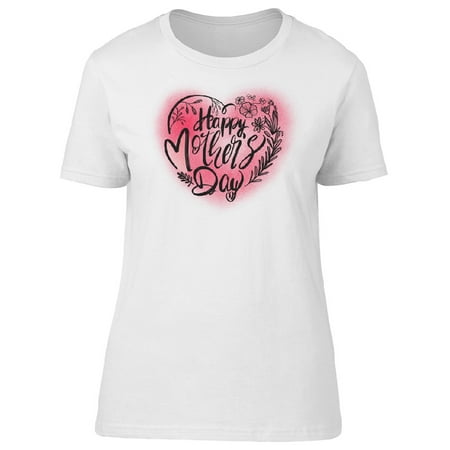 Fused Heart - Mothers Day Faded Heart Tee Women's -Image by Shutterstock