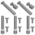 thumbnail image 4 of Miangastore 5 Sets Picture Standoffs Sign Replacement Advertising Screw Part Sturdy Wall Fixings, 4 of 9