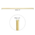 thumbnail image 2 of Uxcell 4Pcs Brass Rods 0.24 x 8.82" Brass Solid Round Stock Lathe Bar for Knife Handles Pin DIY Craft Model Plane, 2 of 6