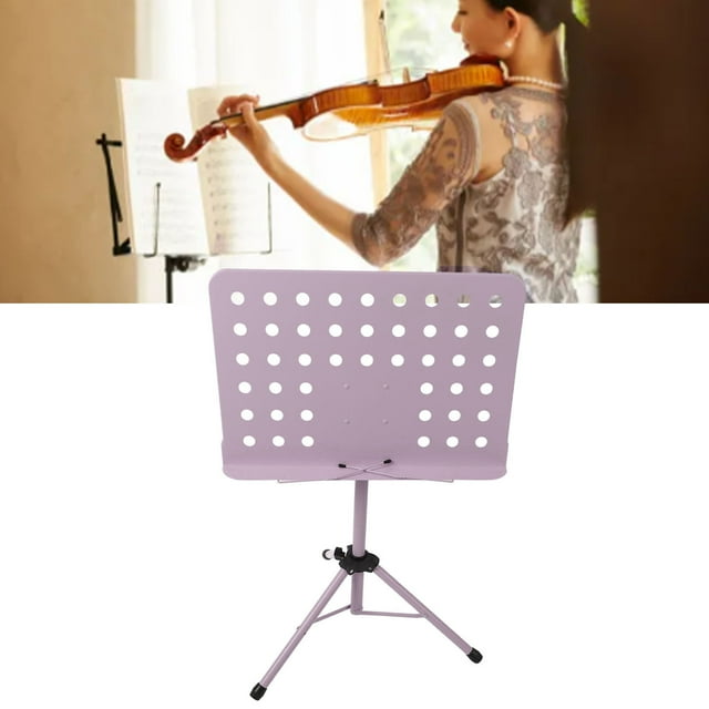 Support de Partition Orchestrale Pliable Dossier de Partition Professionnel Support de Livre de Musique pour Guitare Violon