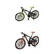 thumbnail image 1 of Modelo de Bicicleta Miniatura Baoblaze 2 piezas 1:10 Aleación, 1 of 8