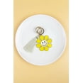 thumbnail image 3 of 2.5" FLOWER SMILEY SHAPED ENAMEL KEYCHAIN, 3 of 8