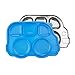 thumbnail image 3 of Innobaby Assiette de Bus en Acier Inoxydable avec Couvercle Sectionnel, Plateau Divisé Résistant aux Fuites, Forme Amusante Inventée par Maman pour Bébés, Tout-Petits et Enfants, Assiette Sans BPA, Orang, 3 of 4