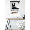 thumbnail image 5 of NHL Anaheim Ducks - Drip Skate 21 Wall Poster with Wooden Magnetic Frame, 22.375" x 34", 5 of 6