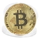 thumbnail image 3 of Coleccionista físico de Bitcoin, moneda chapada en BTC, 40mm, recuerdo, millones de rublos, regalo, colección de arte de bits, conmemorativo, imitación antigua, 3 of 4