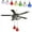 Blue, variant on Hxoliqit Crystal Ball Dazzling Crystal Ceiling Fan Pull Chain Pull Chain Extension With Connector For Ceiling Light Fan Home Decoration Household Essentials Ornaments For Home