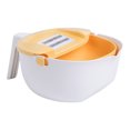 thumbnail image 1 of Coupe-légumes Multifonctionnel avec Panier de Vidange Râpe Manuelle pour la Maison, 1 of 6