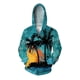 thumbnail image 4 of Sudadera con capucha con estampado 3D de árbol de coco para hombre, sudadera con gráfico de lobo y personaje, moderna, informal, cómoda, con capucha, holgada y con cremallera, 4 of 5
