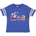 thumbnail image 3 of Inktastic Easter Bunny Rabbit Egg Train Boys or Girls Toddler T-Shirt, 3 of 5