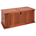 thumbnail image 1 of vidaXL Storage Chest 79x34x32 cm Solid Acacia Wood, 1 of 5