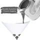 thumbnail image 3 of 100 Packs Paint Strainers Cone Paint Filter With 1 Pack Silicone Funnel, Cone Shaped Mesh Funnel For Automotive, Spray Guns, House, Etc., 3 of 5