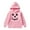 C-Pink, variant on Boys Girls Halloween Sweatshirt Loose Casual Hoodies with Kangaroo Pocket Solid Color Sweatshirt for Boy Girl 5-14 Years,A-Grey 90