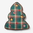 thumbnail image 3 of Belffin Christmas tree shape Christmas style throw pillow home decoration pillow festival decoration, 3 of 8