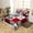 Red Grey, variant on YST Happy Camping Comforter Cover Rustic Cabin Camper Twin Bedding Sets Rv Car Accessories For Travel Trailers(No Comforter)