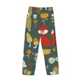 thumbnail image 5 of Bingfone Cute Animal Forest Mens All Over Print Sleep Pajama Pants-Small, 5 of 9