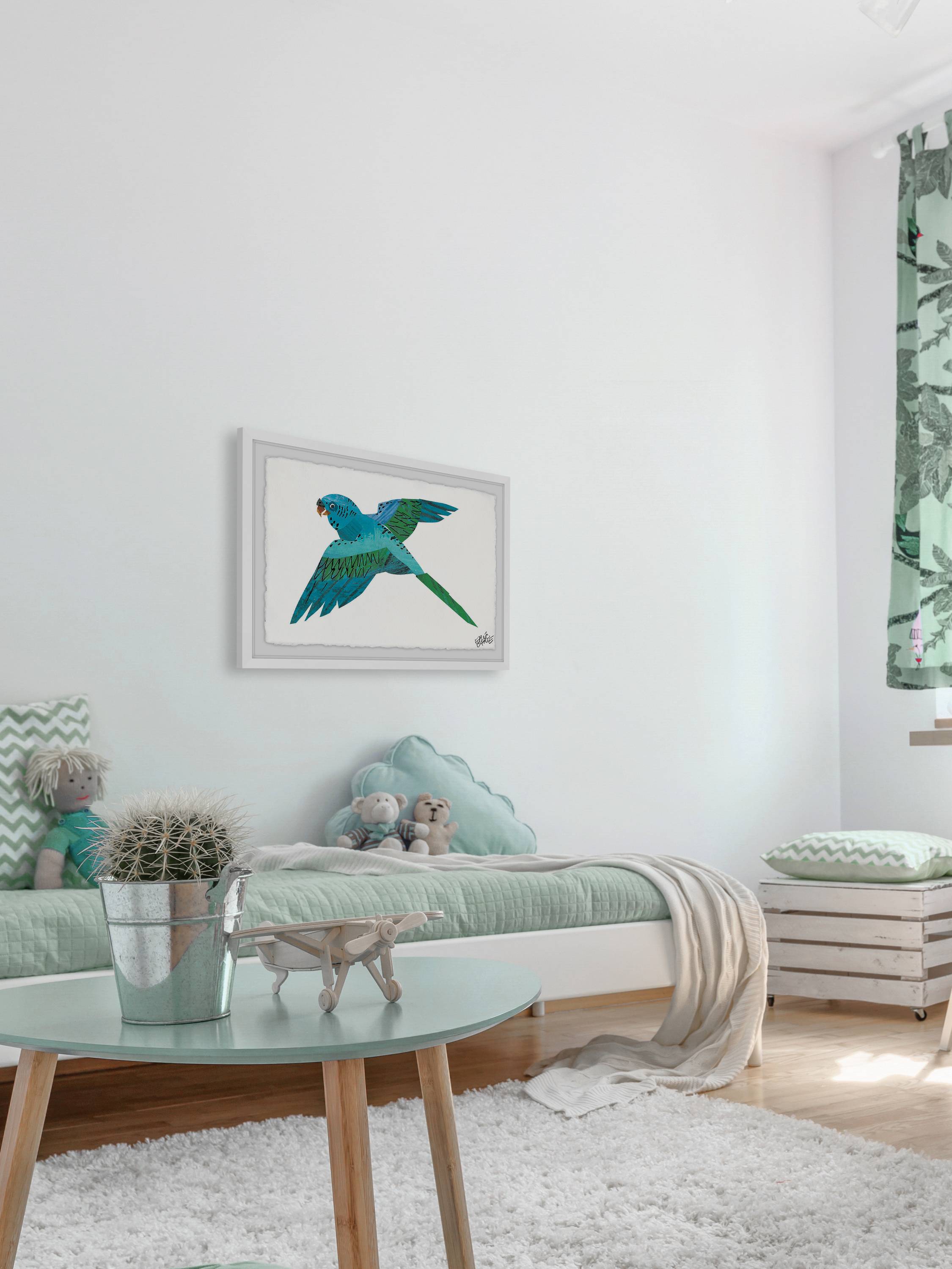 Marmont Hill Abc Bird By Eric Carle Framed Wall Art, 12.00" x 1.50"