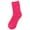 Hot Pink, variant on Women's Winter Plush Floor Socks – 1 Pair Thick Fuzzy Slipper Socks,Purple 2,A