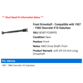 thumbnail image 2 of Front Driveshaft - Compatible with 1987 - 1988 Chevy V10 Suburban, 2 of 2