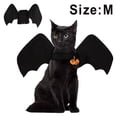thumbnail image 1 of Alas de murciélago de gato para decoración de fiesta de Halloween, collar de cachorro, disfraz de murciélago de Cosplay, accesorios de vestir para cachorros y gatos Adepaton 2034970-2, 1 of 9