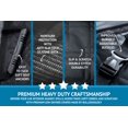 thumbnail image 5 of Bulldogology Premium SUV Cargo Liner Funda de asiento para perros – Funda de carga para maletero de mascotas, resistente al agua, respaldo antideslizante, lavable, con protección de solapa de parachoq, 5 of 5