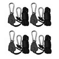 thumbnail image 2 of 4pcs Awning Wind Rope 8 Inch Adjustable Lanyard Hanging for Tent Fan Grow Plant Lamp Pulley Ropes Pulley Lifting Pulley Hook, 2 of 7