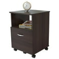 thumbnail image 3 of Home Square 2-Piece Set with Writing Desk with 3 Drawers & Mobile File Cabinet, 3 of 14