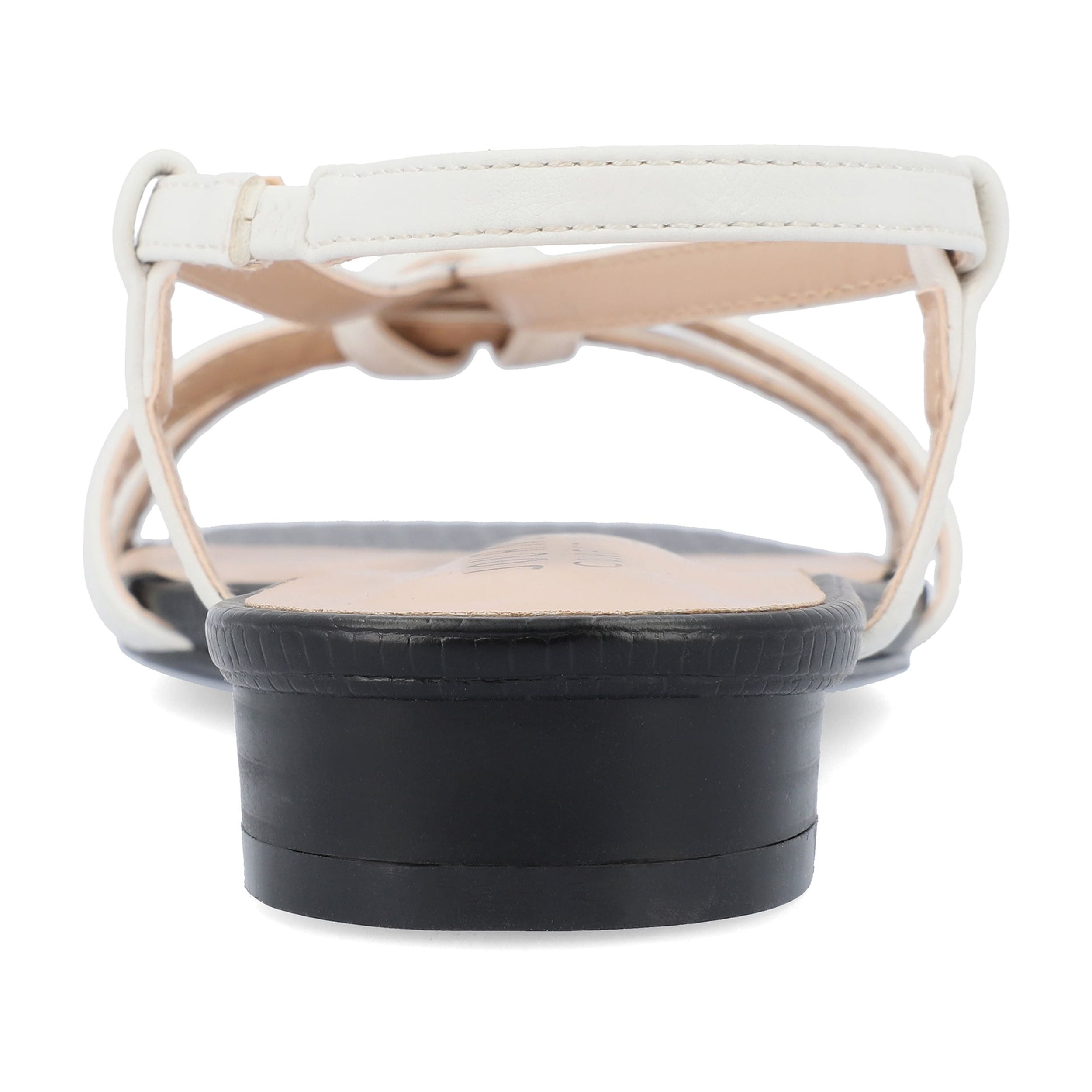 Journee Womens Bridget Sling Back Flat Sandals