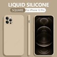 thumbnail image 1 of Funda cuadrada de silicona líquida para iPhone 13 14 12 11 Pro Max Mini XS Max X XR 14 7 8 Plus SE 2020, funda fina y suave, fundas originales Tan Jianjun unisex, 1 of 2