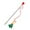A, variant on Christmas Cat Teaser Wand Interactive Toy for Playful Feather Exercise Self Grinding Activity Pet Training Stick