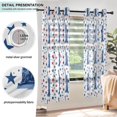 thumbnail image 5 of Statue Liberty with Stars Sheer Curtains Grommet Drapes Light Filtering for Bedroom Living Room 2 Panels 52" x 63", 5 of 7