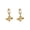 Gold, variant on Fashion Cute Bee Shape Women Earring Daily Holiday Wear Stylish Jewelry Simple Honeybee Earring