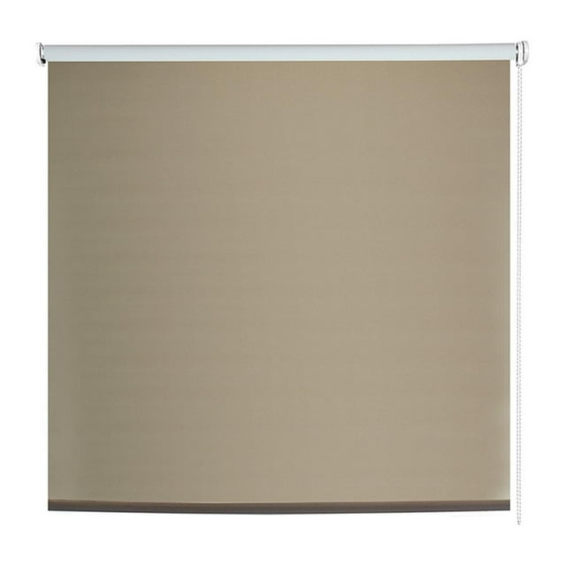 Persiana Enrollable Black Out Forro Blanco Deco Beige 140 x 180 cm