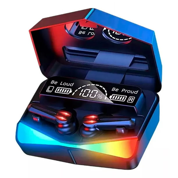 Audifonos Gamer Celular Powerbank Led Inalámbricos Bluetooth