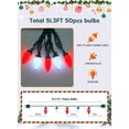 thumbnail image 3 of Luces Navideñas LED Moonflor C9 15m 50 LED para Exterior, 3 of 7