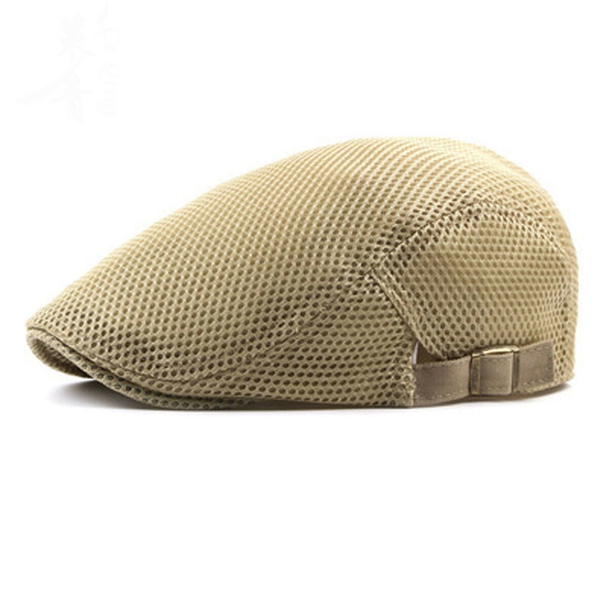 Mlpeerw Summer Men Newsboy Breathable Cap Hat Mesh Cabbie Golf Driving