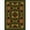 Emerald, variant on Joy Carpets Games People Play Jackpot 7'8" x 10'9" Area Rug in Color Navy