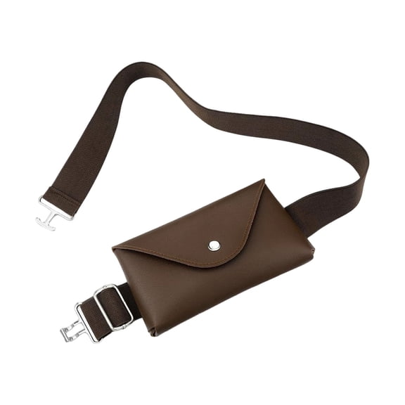 Women Waist Belt With Mini Envelope‑style Phone Pouch, Elastic Adjustable Fanny Pack Riding Accessory