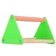 thumbnail image 4 of Percha para loros, soporte triangular, barra de arenisca (color del soporte lateral aleatorio), 4 of 14