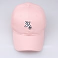 thumbnail image 6 of Duoif Baseball Cap Hats for Women Fashion Hat, Hat Baseball Astronaut Unisex Emberoidery Cap Baseball Caps Hats for Men Pink, 6 of 6