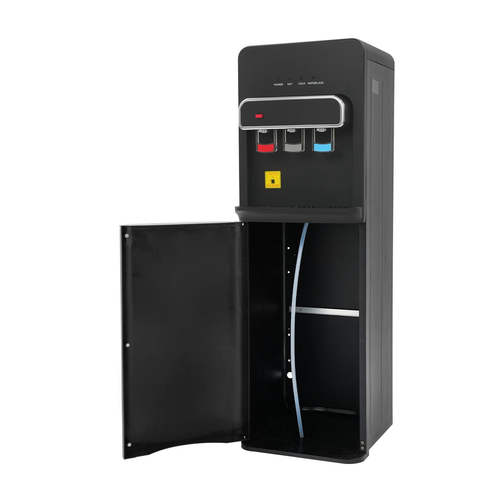 12.6*12.2*37.8in Bottom-loading Water Dispenser, Home Use Bottom-loading Water Dispenser, Floor-standing Bottom-loading Water Dispenser (Black)