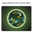thumbnail image 2 of Bee Fluorescent Drawer Pulls with Screws: Round 4-Pack, Glow-in-the-Dark Knobs for Cabinets, Wardrobes, and Dressers - Furniture Decorative Door Handles, 2 of 6